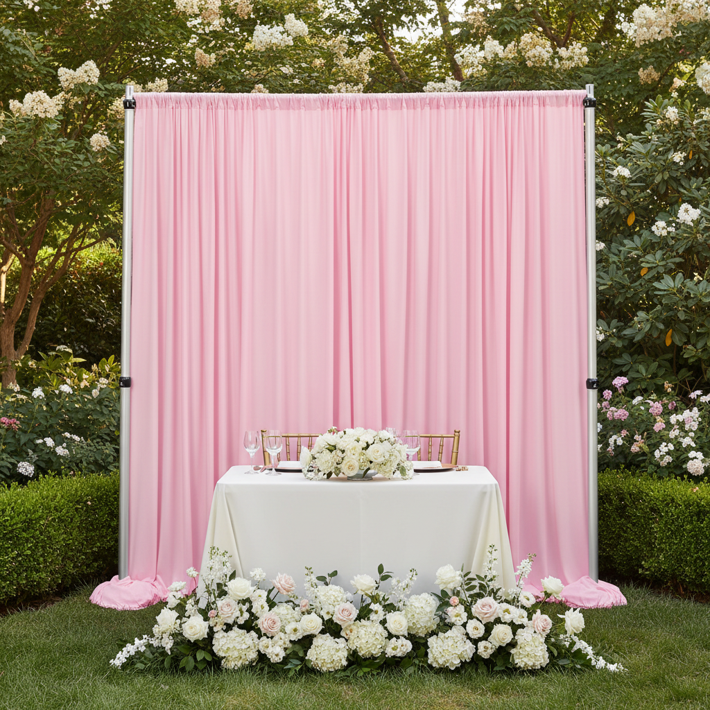 Spandex 4-way Stretch Drape Curtain 12ft H x 118