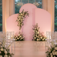 Spandex Arch Covers for Heavy Duty Chiara Frame Backdrop 3pc/set - Pink