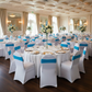 Spandex Chair Band - Aqua Blue
