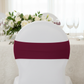 Spandex Chair Band - Burgundy wedding venue