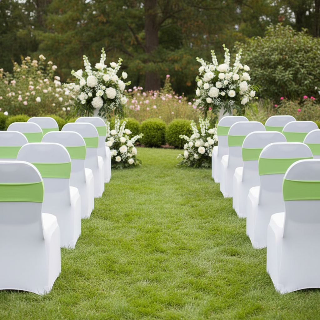 Spandex Chair Band - Mint Green