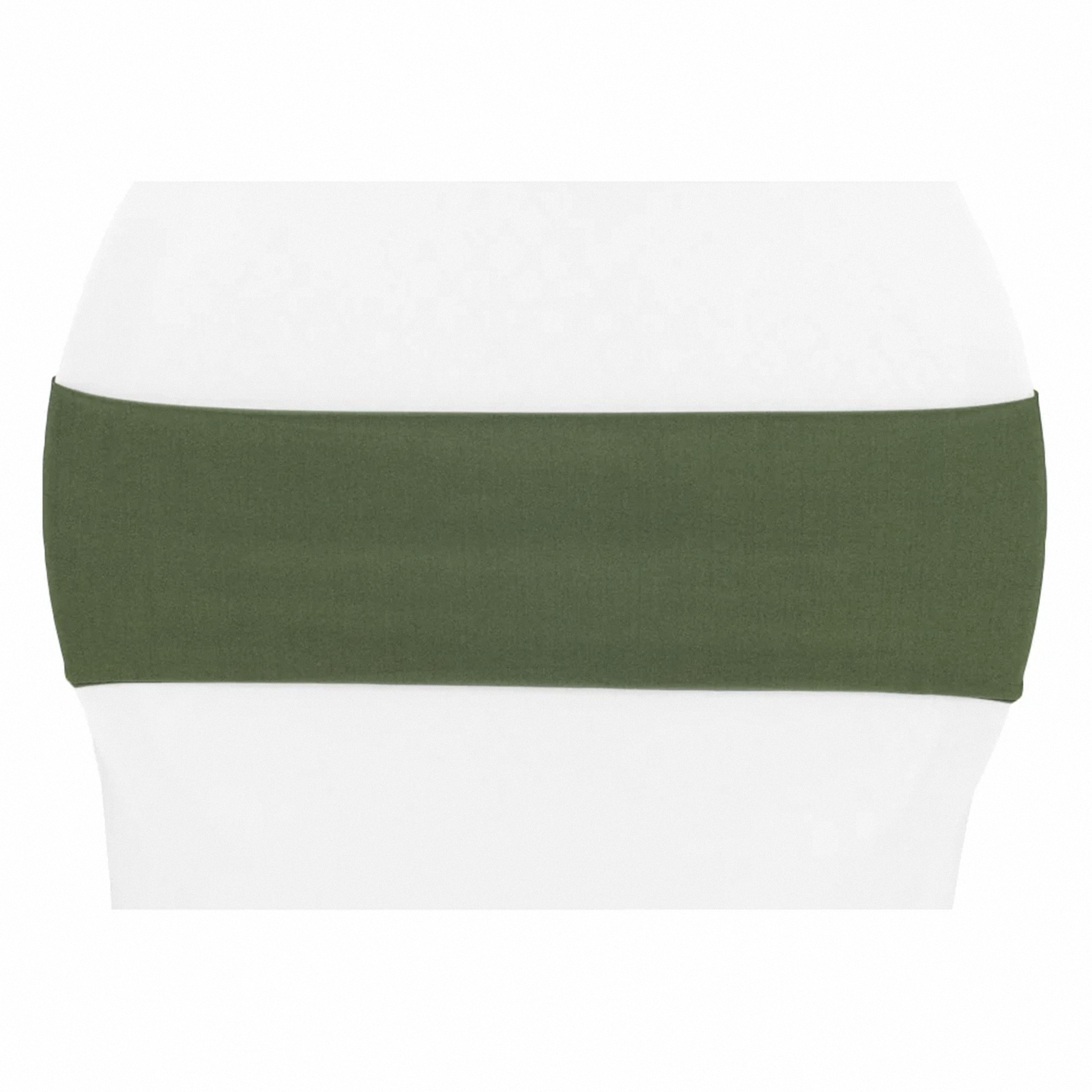 Spandex Chair Band Willow Green - CV Linens