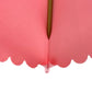 Spandex Cover for Adjustable Umbrella Centerpiece Stand Pink pocket view