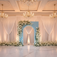 Spandex Cover for 3D Arch Door Frame Backdrop - Baby Blue