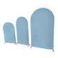 Spandex Covers for Heavy Duty Trio Arch Frame Backdrop 3pc/set - Baby Blue