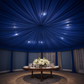 Spandex Stretch 4-way Fabric Roll 10 yds x 58" - Royal Blue as diy ceiling canopy
