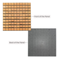 Spangle Shimmer Sequin Wall Panel Backdrops (24 panels) - Antique Gold
