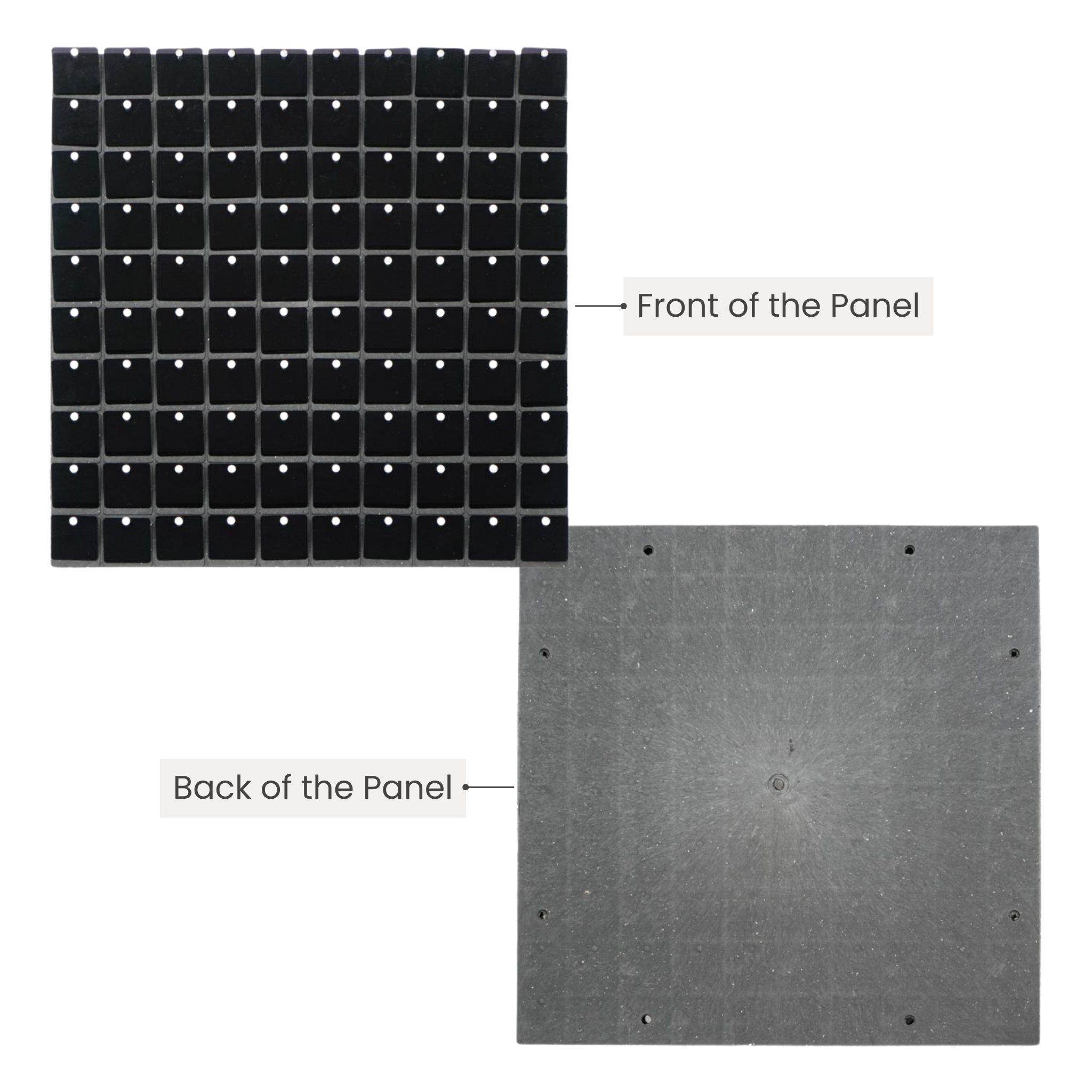Spangle Shimmer Sequin Wall Panel Backdrops (24 panels) Black backside