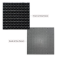 Spangle Shimmer Sequin Wall Panel Backdrops (24 panels) Black backside