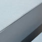 Baby Blue Spandex Covers for Square Metal Cake/Dessert Pedestal Stands 5 pcs/set close up