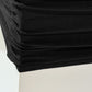 Black Spandex Covers for Square Metal Cake/Dessert Pedestal Stands 5 pcs/set bottom of cover