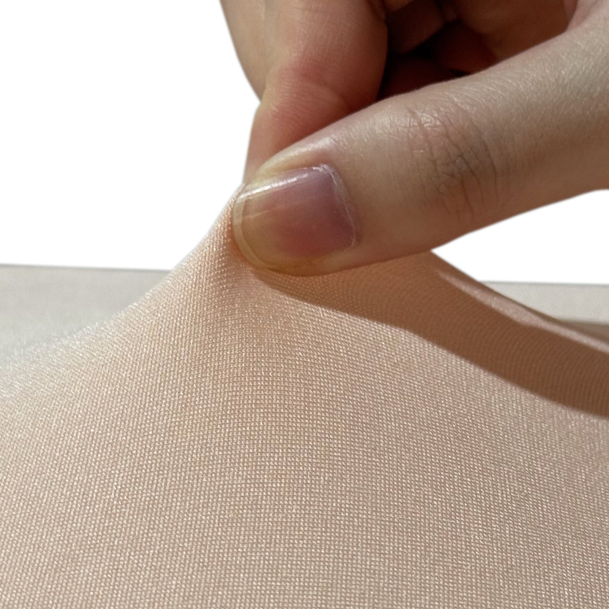 Blush/Rose Gold Spandex Covers for Square Metal Cake/Dessert Pedestal Stands 5 pcs/set fabric