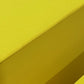 Canary Yellow Spandex Covers for Square Metal Cake/Dessert Pedestal Stands 5 pcs/set close up