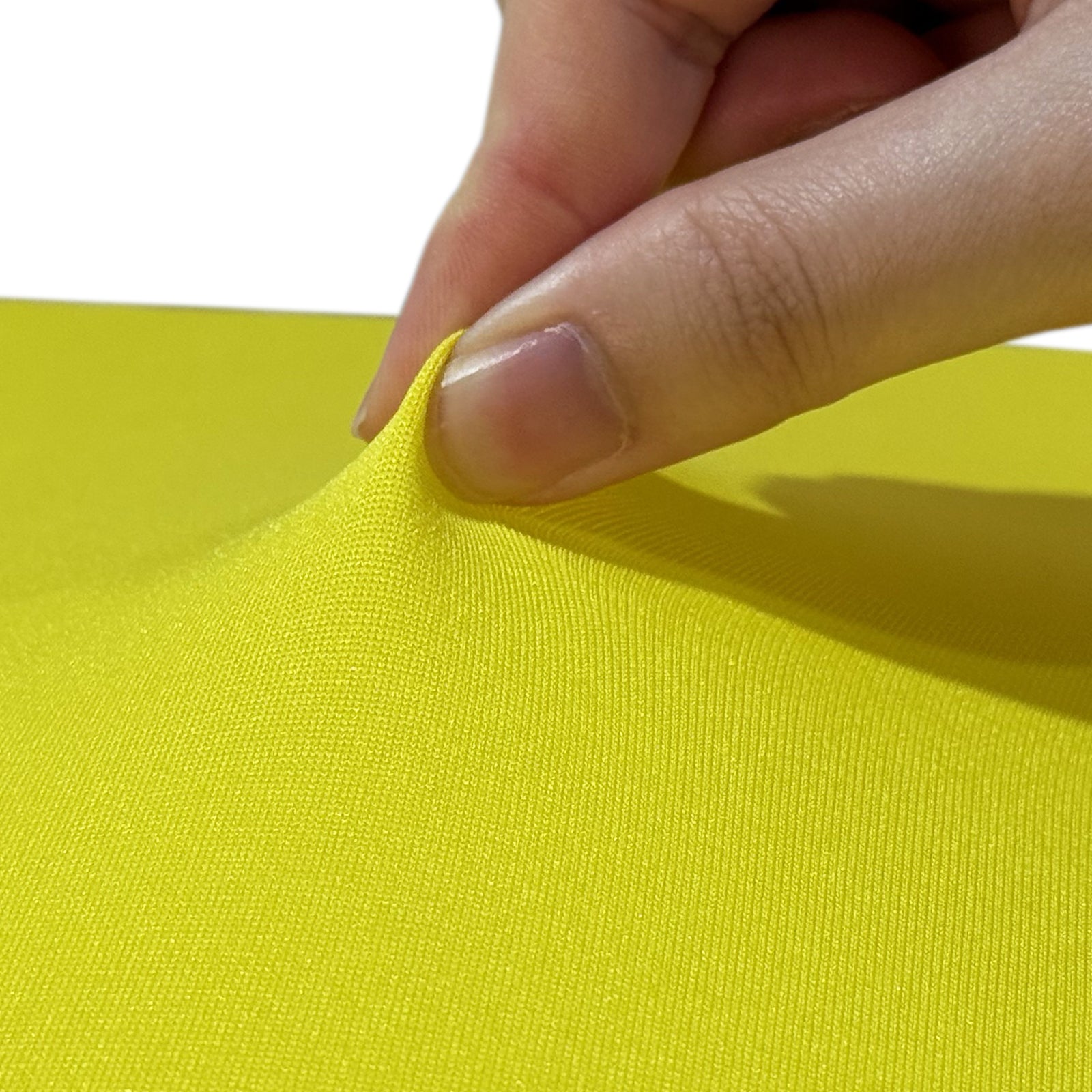 Canary Yellow Spandex Covers for Square Metal Cake/Dessert Pedestal Stands 5 pcs/set fabric