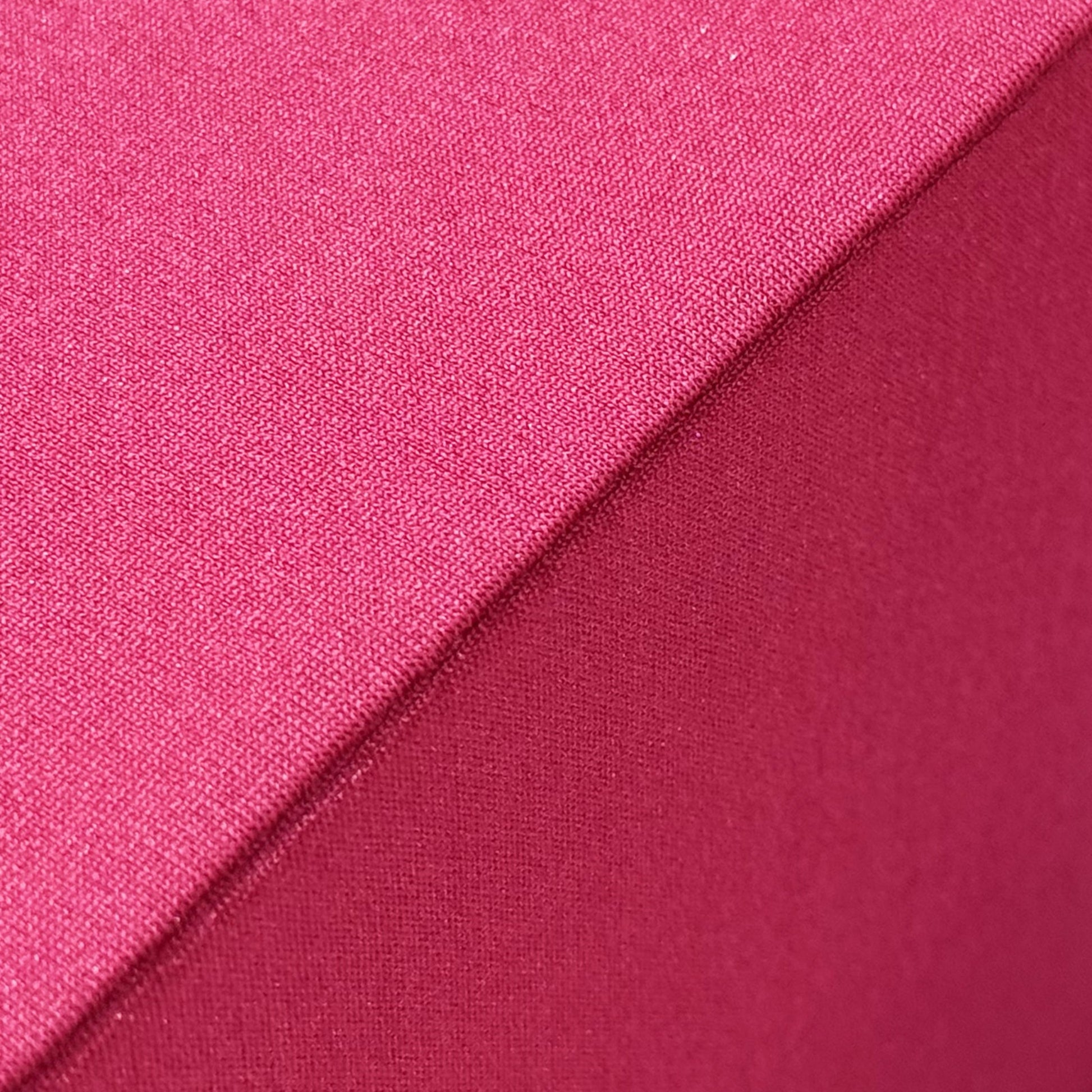 Fuchsia Spandex Covers for Square Metal Cake/Dessert Pedestal Stands 5 pcs/set edge close up 
