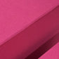 Fuchsia Spandex Covers for Square Metal Cake/Dessert Pedestal Stands 5 pcs/set close up