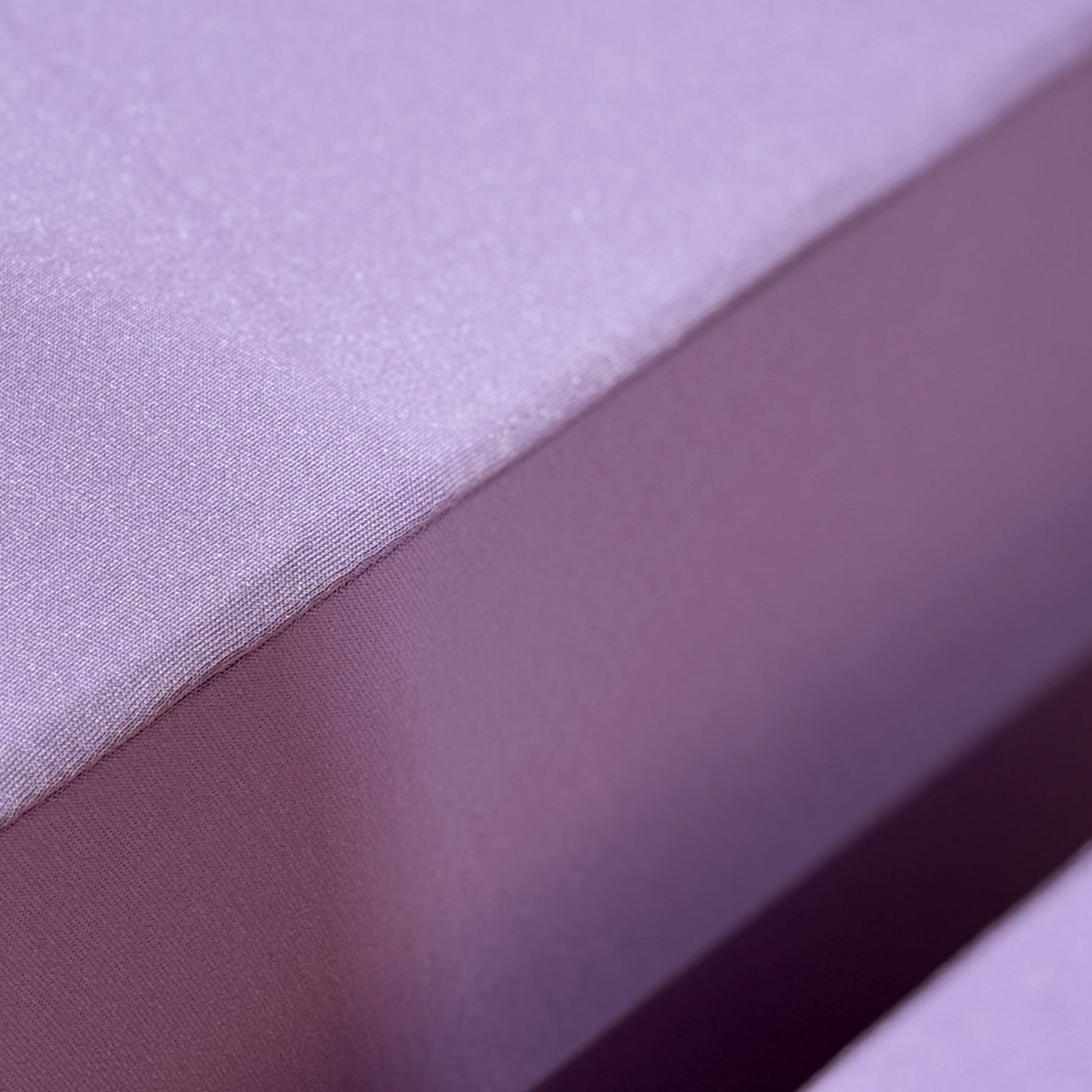 Lavender Spandex Covers for Square Metal Cake/Dessert Pedestal Stands 5 pcs/set close up