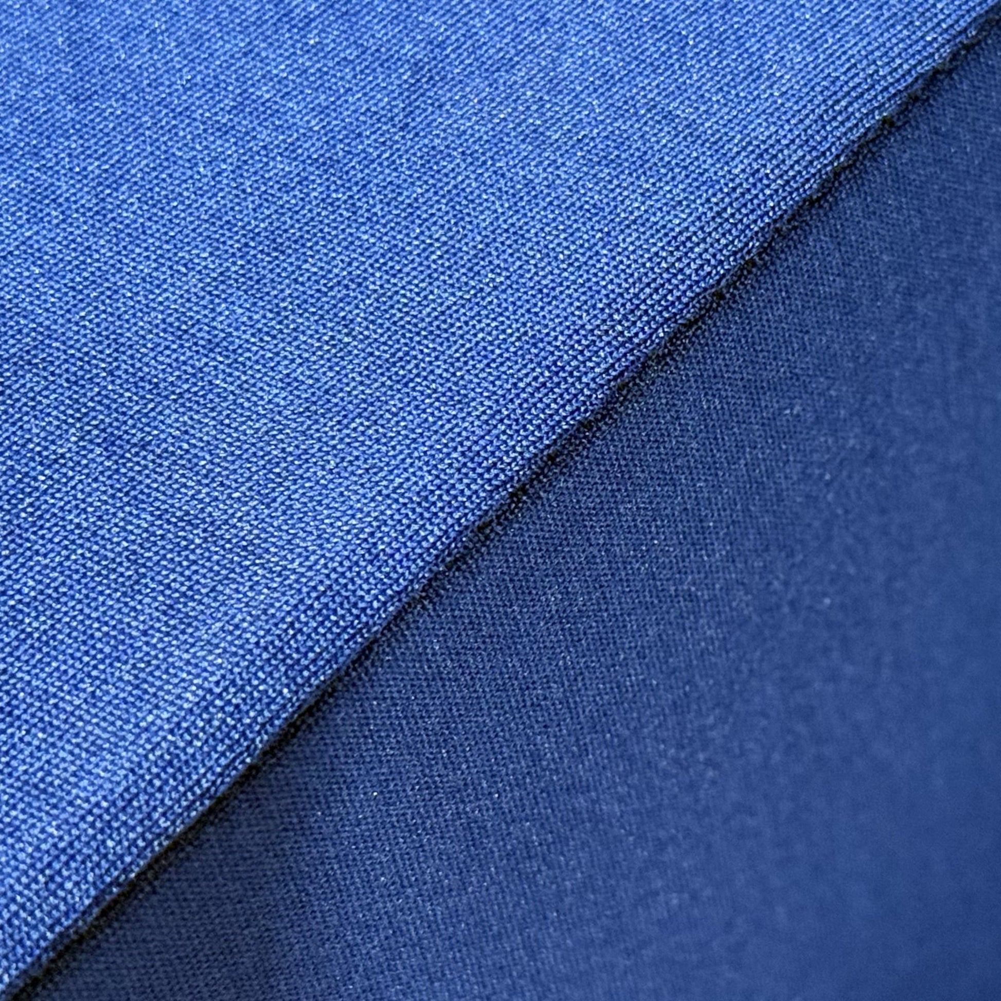 Navy Blue Spandex Covers for Square Metal Cake/Dessert Pedestal Stands 5 pcs/set edge close up 