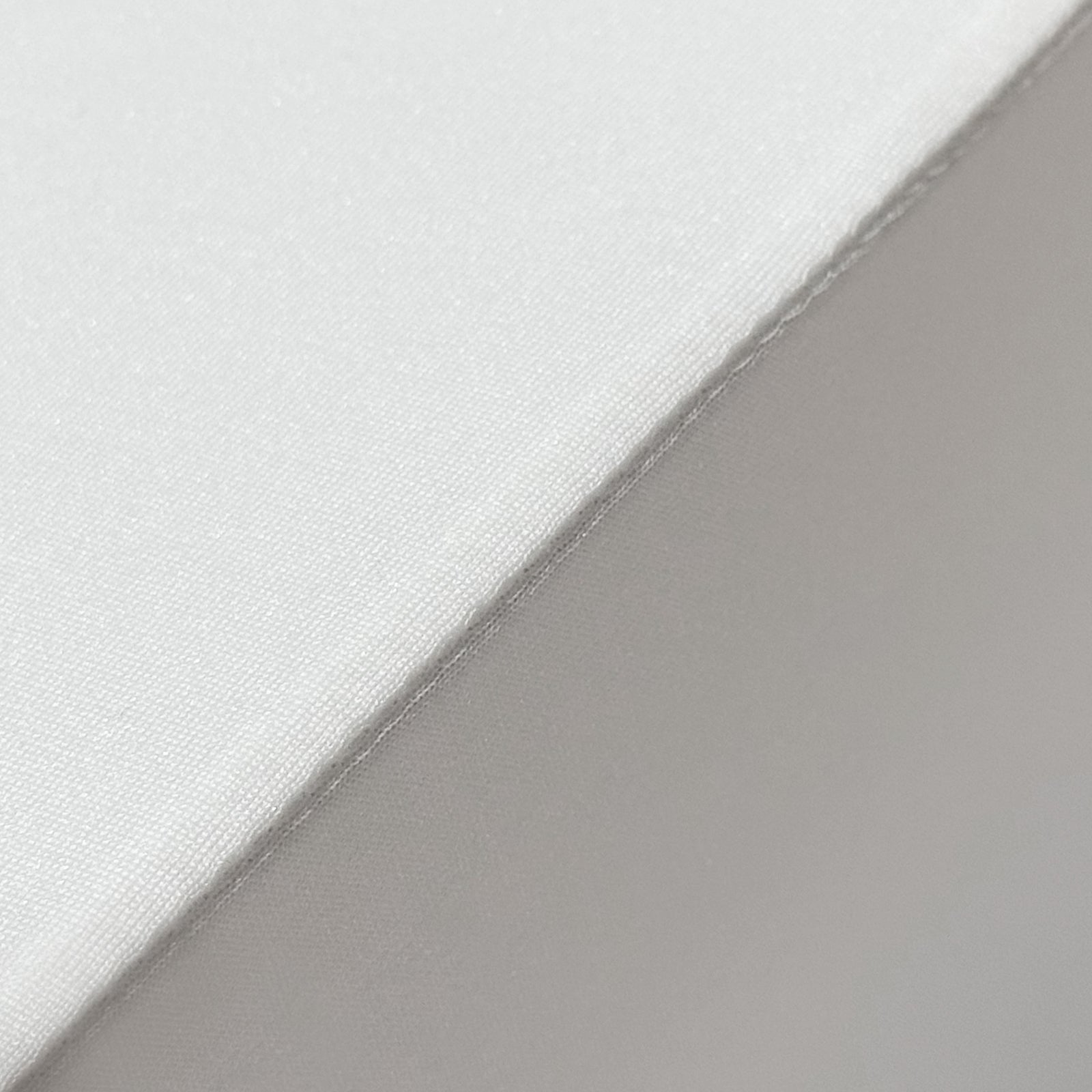 White Spandex Covers for Square Metal Cake/Dessert Pedestal Stands 5 pcs/set edge close up 