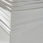 White Spandex Covers for Square Metal Cake/Dessert Pedestal Stands 5 pcs/set bottom of cover