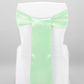 Standard Satin Chair Sash - Mint Green