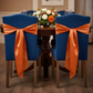 Standard Satin Chair Sash - Orange