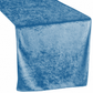Velvet Table Runner - Steele Blue