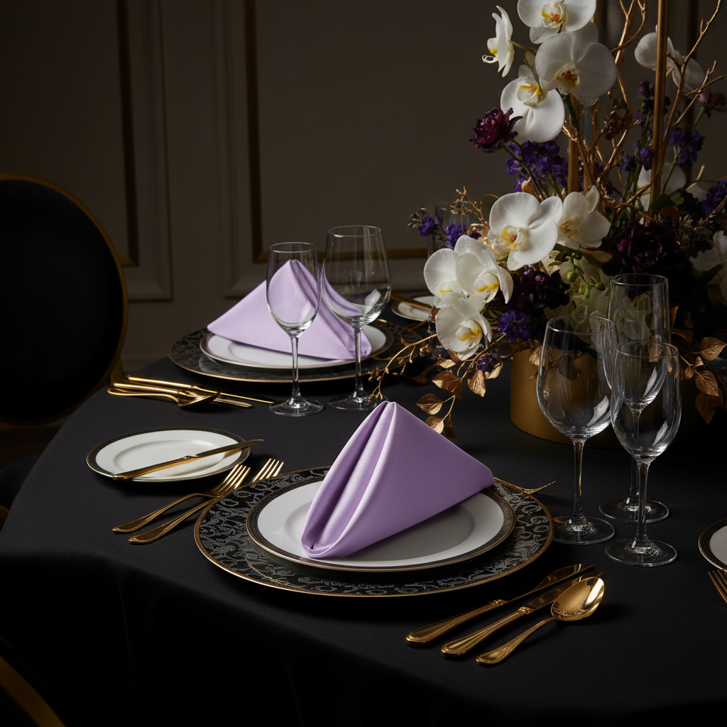 Taffeta-Napkin-20x20-Lavender