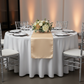Taffeta Table Runner - Champagne