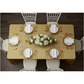 Taffeta Tablecloth 90"x132" Rectangular - Gold