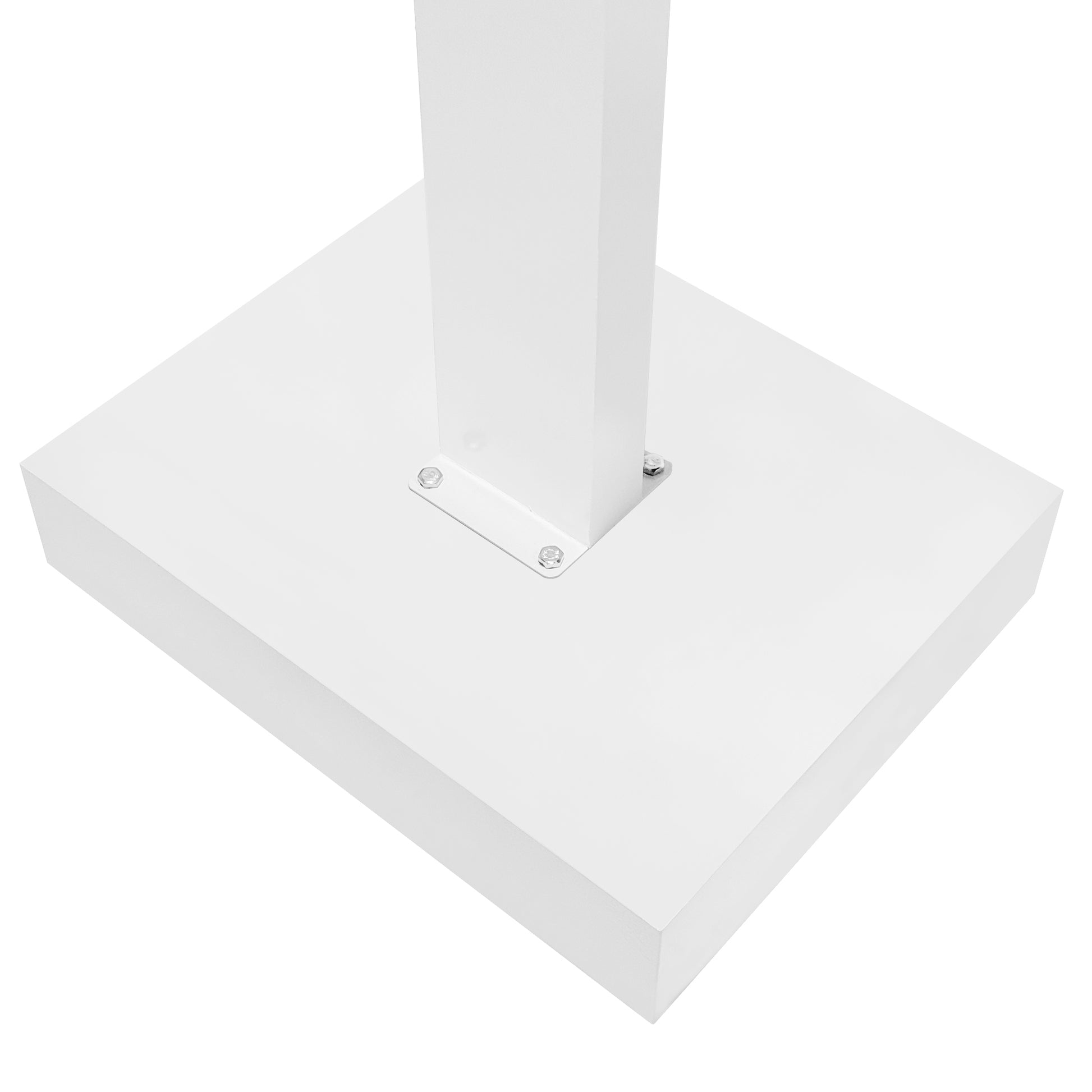 Telephone/Guestbook Booth Prop Display Stand White base close up
