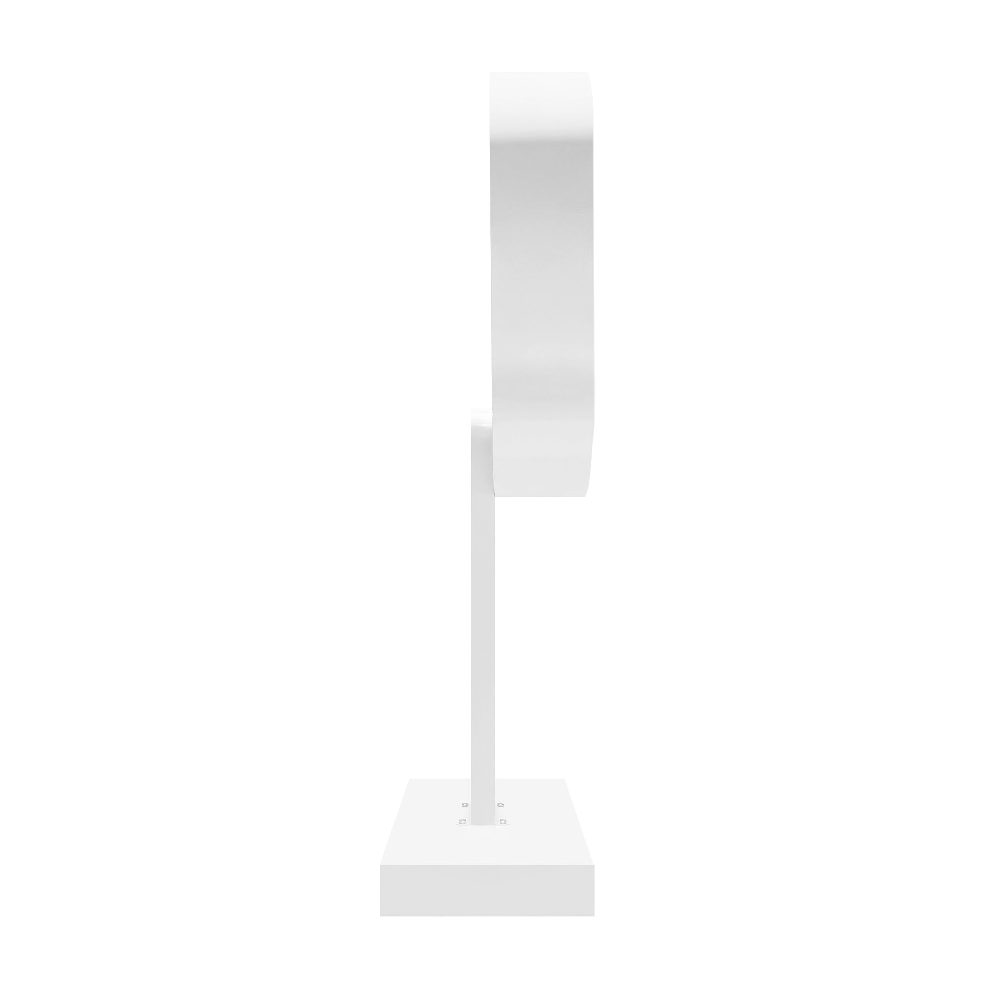 Telephone/Guestbook Booth Prop Display Stand White side view