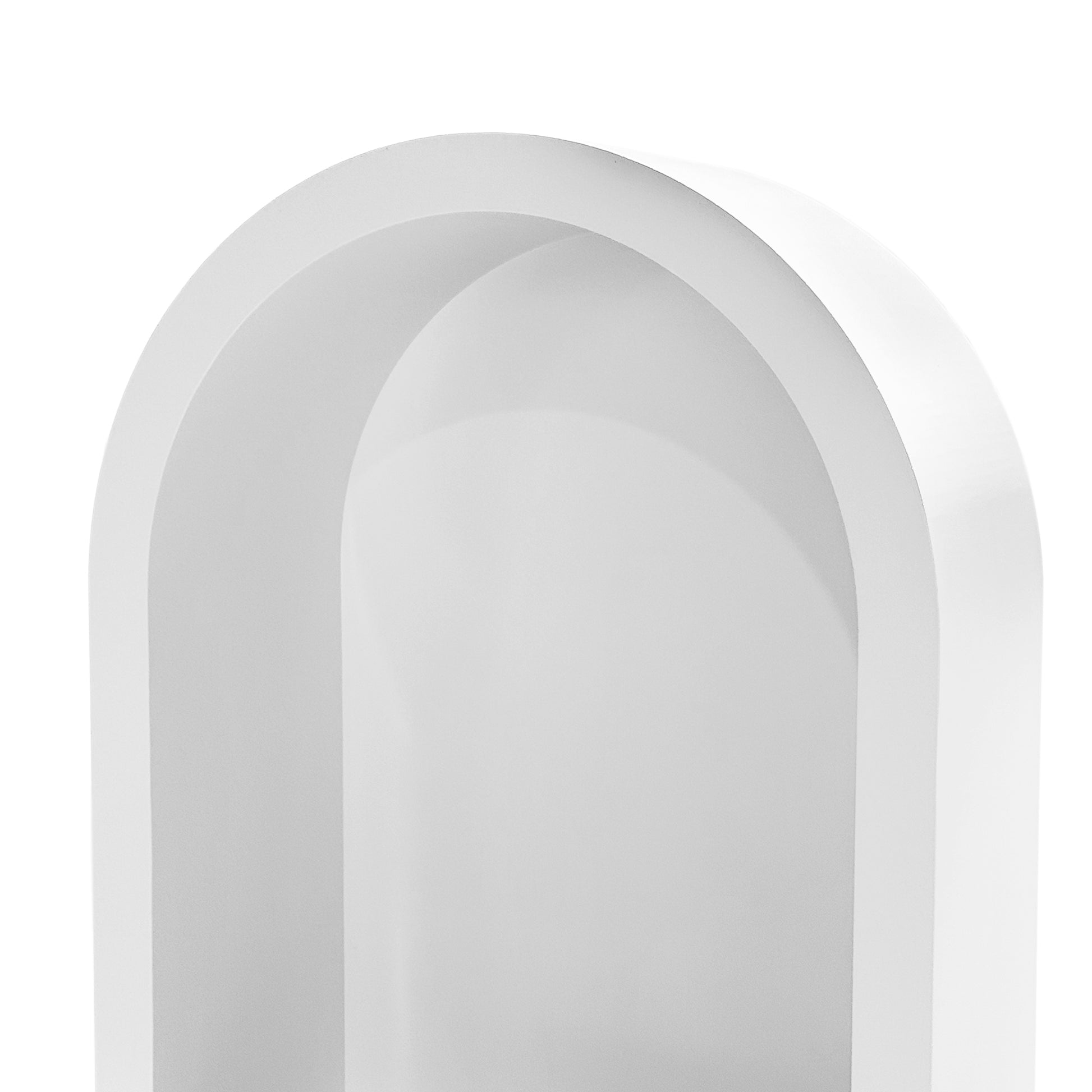 Telephone/Guestbook Booth Prop Display Stand White top view