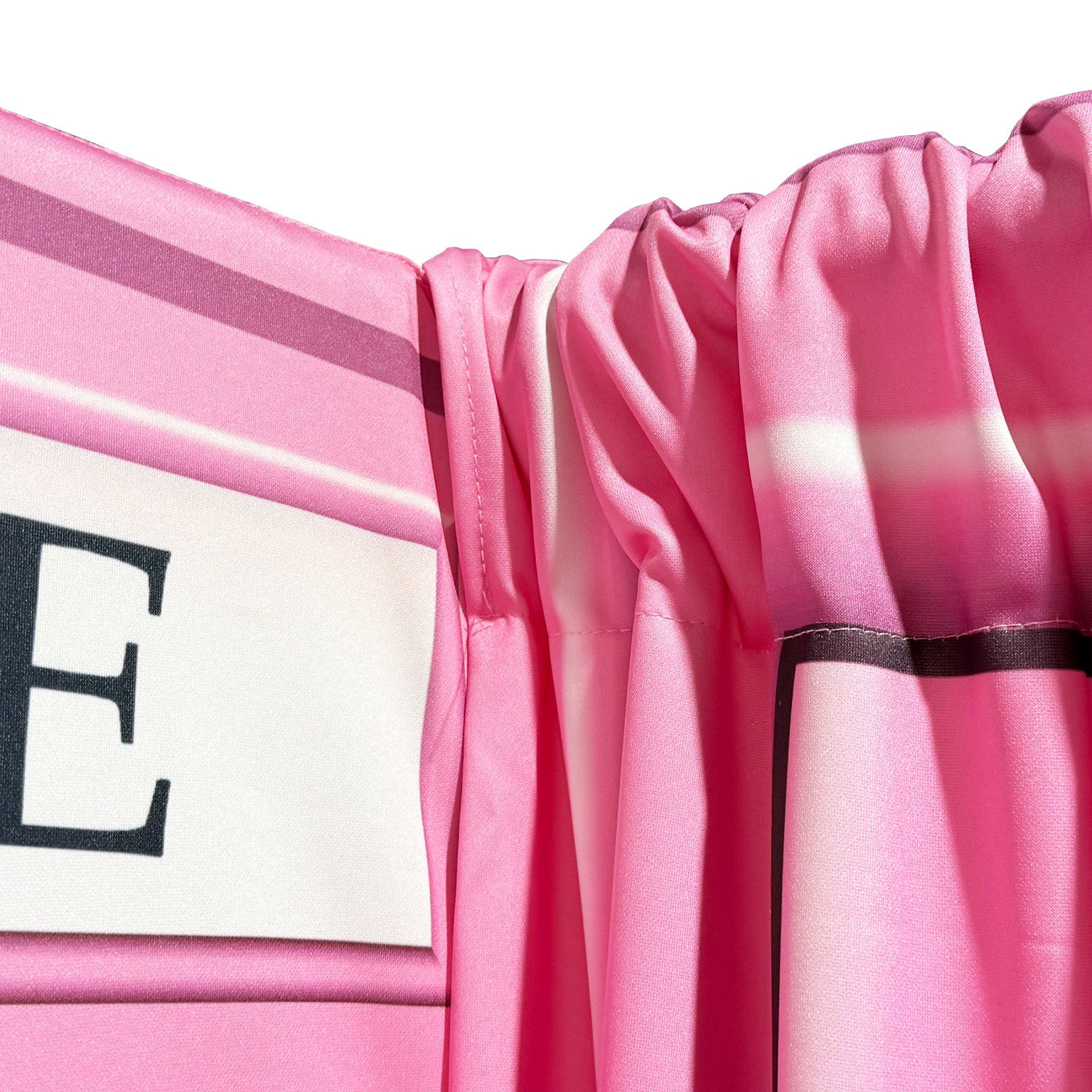 Pink Telephone Booth Printed Backdrop Spandex Cover