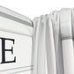 White Telephone Booth Printed Backdrop Spandex Cover