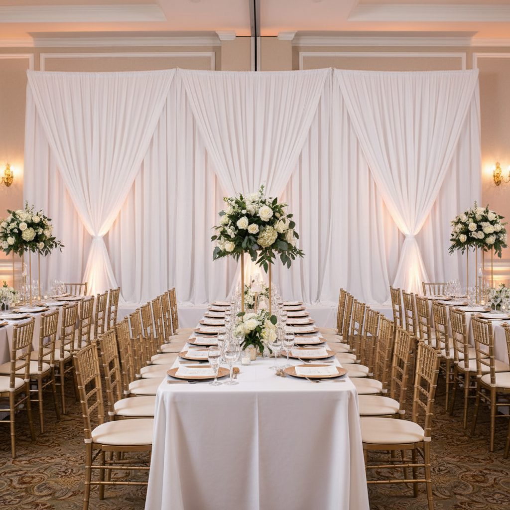 Telescopic Slip-fit Upright 8ft to 20ft with slip lock collar (Fits set C) for indoor wedding reception