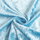 Velvet 108" Round Tablecloth Baby Blue fabric