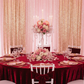 quinceañera with Velvet 120" Rectangular Tablecloth - Cabernet