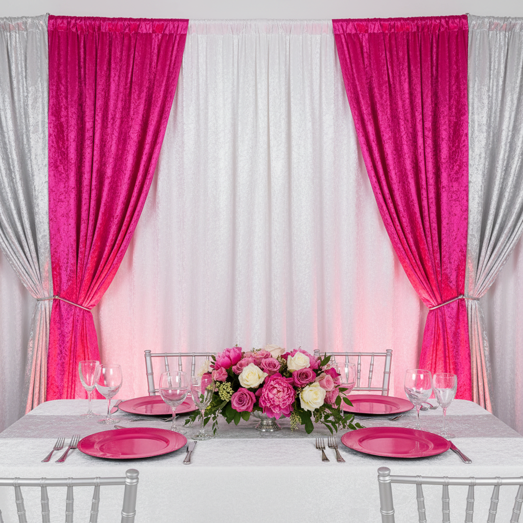 Velvet-12ft-Hx118-W-Drape-Backdrop-Curtain-Panel-White