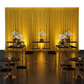 Velvet 12ft H x 52" W Drape/Backdrop Curtain Panel - Canary Yellow