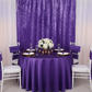 Velvet 12ft H x 52" W Drape/Backdrop Curtain Panel - Purple for indoor bridal shower