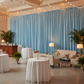 Velvet 14ft H x 52" W Drape/Backdrop Curtain Panel - Baby Blue