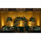 Velvet 14ft H x 52" W Drape/Backdrop Curtain Panel - Canary Yellow