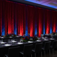 Velvet 20ft H x 52" W Drape/Backdrop Curtain Panel - Red