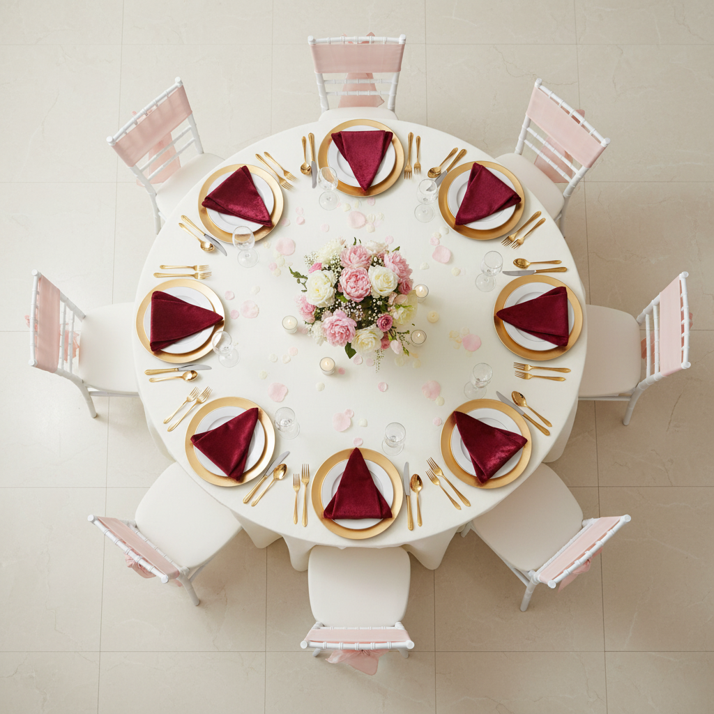baby shower top view of Velvet 20