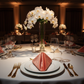 Velvet 20"x20" Linen Napkin - Coral 