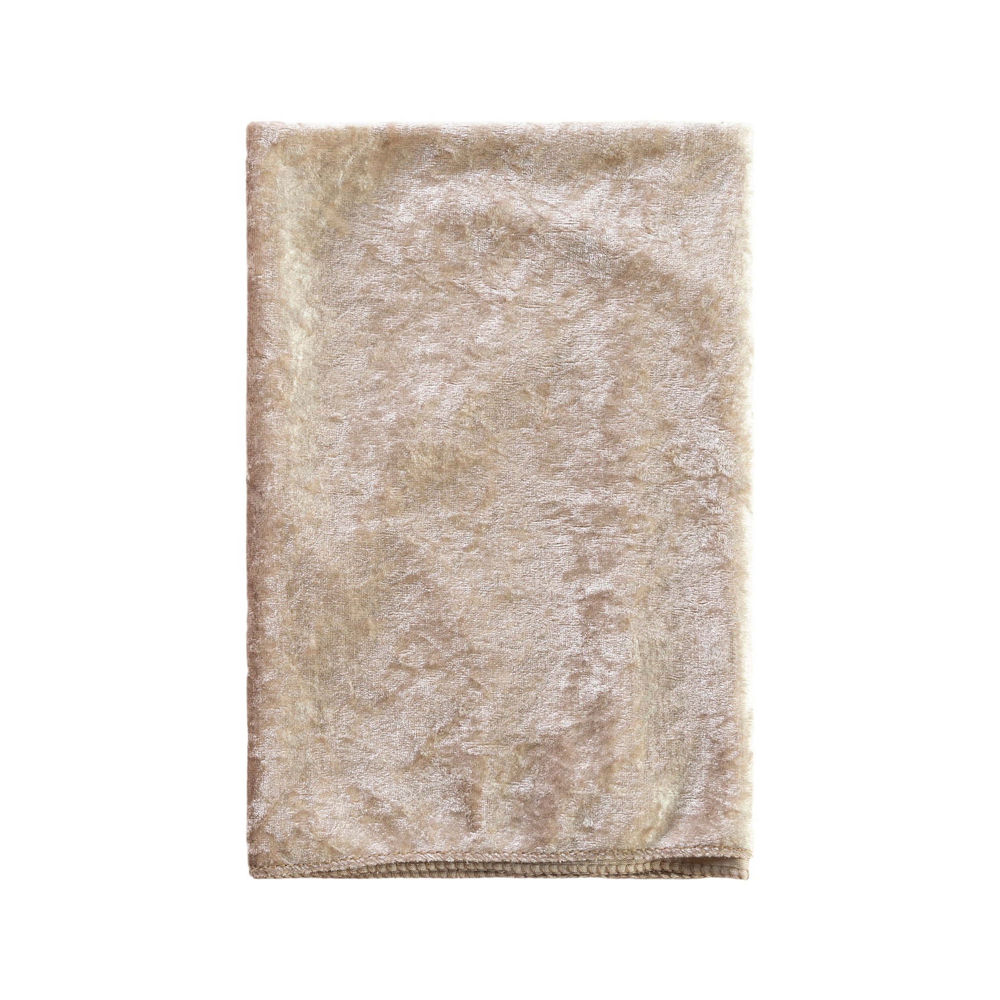 Velvet 20"x20" Linen Napkin Taupe 