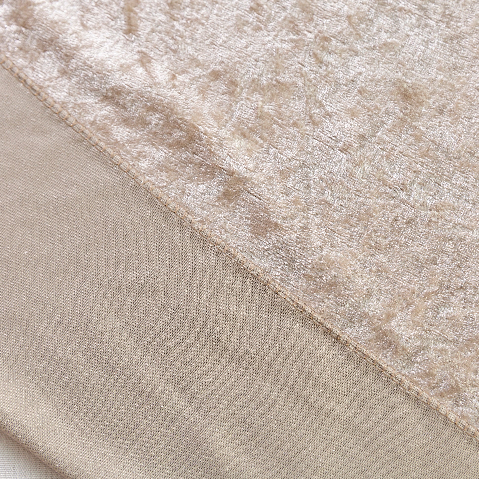 Velvet 20"x20" Napkin Taupe serged finish