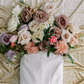 Velvet 85"x85" Square Tablecloth Table Overlay - Champagne | tablecloth | 