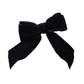 10 pc/pk Velvet Bow-Tie Napkin Ring - Black full view